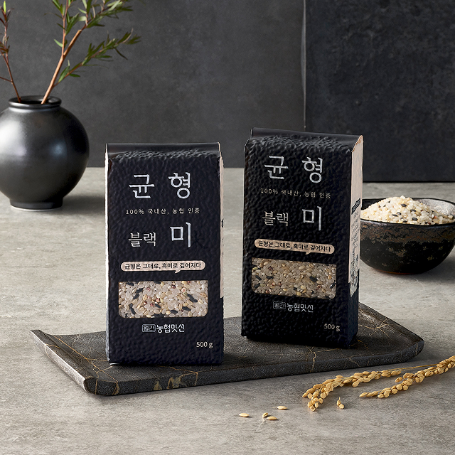 균형미 블랙 500g